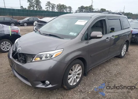 2015 Toyota Sienna Limited Premium 7 Passenger from USA, damaged, VIN 5TDDK3DC1FS098611